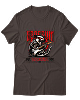 T-Shirt  Γυναικείο - Rockstar - Color Thumbnail Καφέ