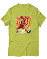 T-Shirt Αντρικό - Rodman - Color Thumbnail Λαχανί