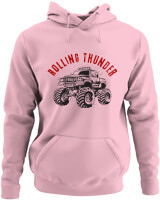 Φούτερ με κουκούλα - Rolling Thunder - Color Thumbnail Pink