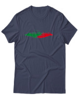T-Shirt Αντρικό - Rome Skyline - Color Thumbnail Μπλε Γκρι