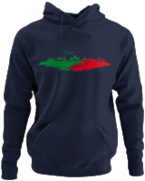 Φούτερ με κουκούλα - Rome Skyline - Color Thumbnail Navy Blue
