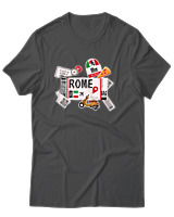 T-Shirt Αντρικό - Rome Tickets - Color Thumbnail Ανθρακί