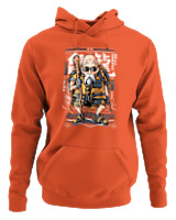 Φούτερ με κουκούλα - Roshi - Color Thumbnail Orange