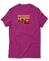 T-Shirt Αντρικό - Rotary Legend - Color Thumbnail Φουξια