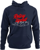 Φούτερ με κουκούλα - Rotary Legends - Color Thumbnail Navy Blue