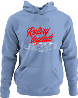Φούτερ με κουκούλα - Rotary Legends - Color Thumbnail Blue Carolina