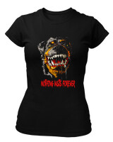 T-Shirt Στενή Γραμμή - Rottweiler - Color Thumbnail Μαύρο