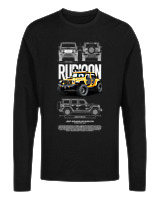 Μακρυμάνικο Μακό Αντρικό - Rubicon - Color Thumbnail Μαύρο