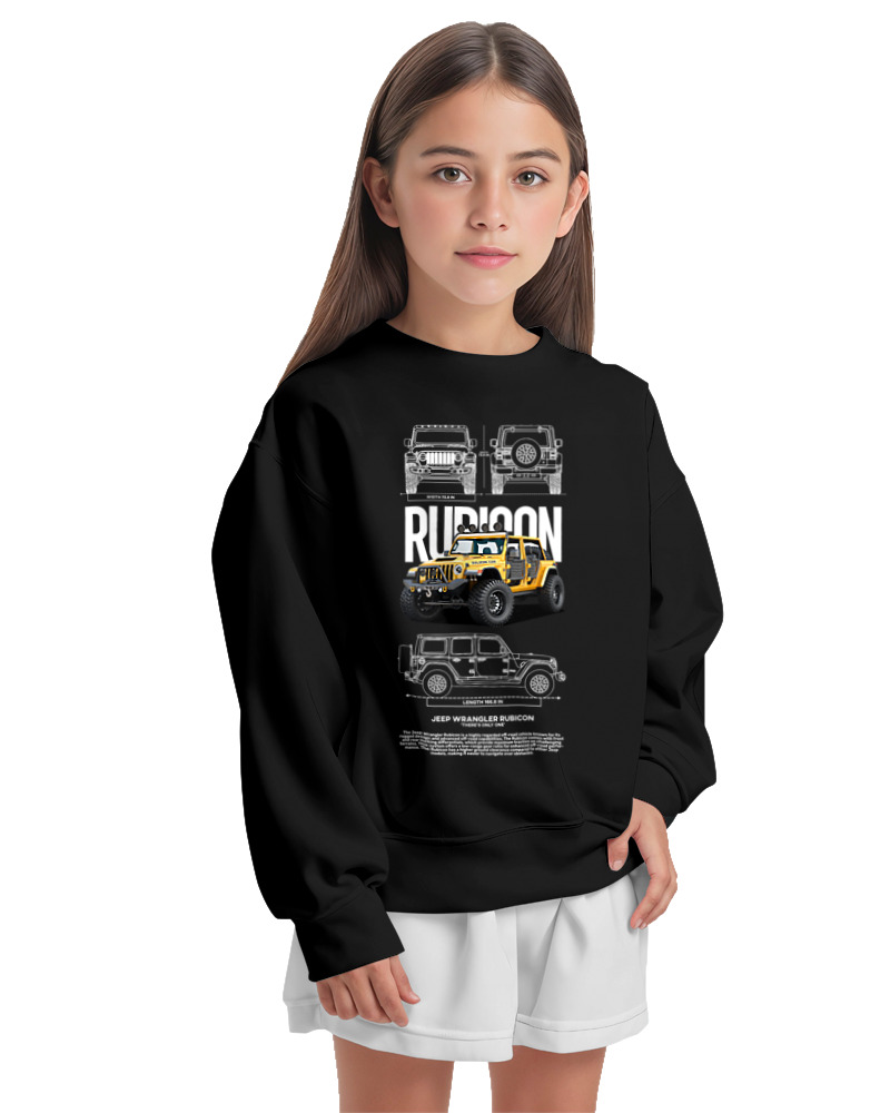 Φούτερ χωρίς κουκούλα Παιδικό - Rubicon - Image 1