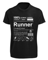 T-Shirt Fit - Runner - Color Thumbnail Μαύρο