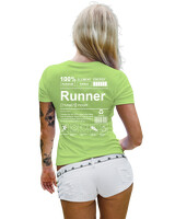 T-Shirt Στενή Γραμμή - Runner - Color Thumbnail Λαχανί