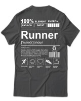 T-Shirt Unisex - Runner - Color Thumbnail Ανθρακί