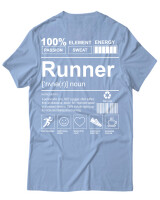 T-Shirt Unisex - Runner - Color Thumbnail Γαλάζιο
