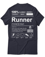 T-Shirt Unisex - Runner - Color Thumbnail Σκούρο Μπλέ