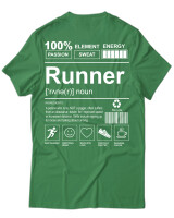 T-Shirt Unisex - Runner - Color Thumbnail Πράσινο