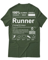 T-Shirt Unisex - Runner - Color Thumbnail Κυπαρισσί