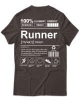 T-Shirt Unisex - Runner - Color Thumbnail Καφέ