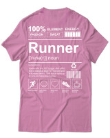 T-Shirt Unisex - Runner - Color Thumbnail Ροζ