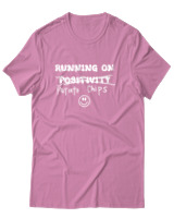 T-Shirt Αντρικό - Running On Potato Chips - Color Thumbnail Ροζ