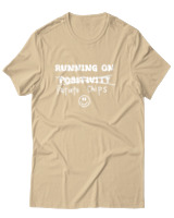 T-Shirt Αντρικό - Running On Potato Chips - Color Thumbnail Μπεζ