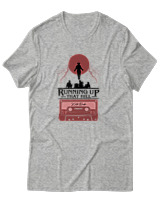 T-Shirt Αντρικό - Running Up That Hill - Color Thumbnail Γκρι Μελανζέ