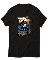 T-Shirt Αντρικό - Rush n Crush - Color Thumbnail Μαύρο
