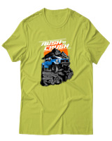 T-Shirt Αντρικό - Rush n Crush - Color Thumbnail Λαχανί