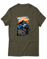 T-Shirt Αντρικό - Rush n Crush - Color Thumbnail Χακί