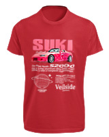 T-Shirt Fit Αντρικό - S2000 Suki - Color Thumbnail Κόκκινο