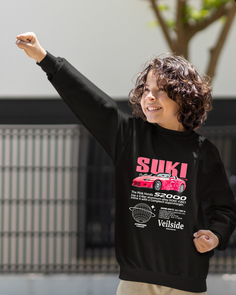 Φούτερ χωρίς κουκούλα Παιδικό - S2000 Suki - Image 2