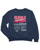 Φούτερ χωρίς κουκούλα Παιδικό - S2000 Suki - Color Thumbnail Σκούρο Μπλε