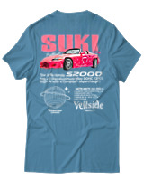 T-Shirt Unisex - S2000 Suki - Color Thumbnail Τιρκουάζ