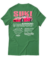 T-Shirt Unisex - S2000 Suki - Color Thumbnail Πράσινο