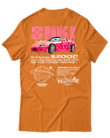 T-Shirt Unisex - S2000 Suki - Color Thumbnail Πορτοκαλί