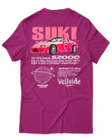 T-Shirt Unisex - S2000 Suki - Color Thumbnail Φουξια