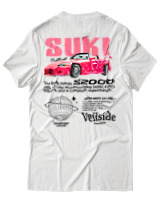 T-Shirt Unisex - S2000 Suki - Color Thumbnail Άσπρο