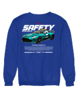 Φούτερ χωρίς κουκούλα Γυναικείο - Safety F1 - Color Thumbnail Μπλε Ρουά