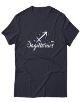 T-Shirt  Γυναικείο - Sagitarrius Stars - Color Thumbnail Σκούρο Μπλέ