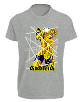 T-Shirt Fit Αντρικό - Sagittarius Aiolos - Color Thumbnail Γκρι Μελανζέ
