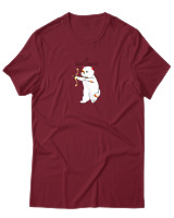 T-Shirt Αντρικό - Sagittarius Cat - Color Thumbnail Σκούρο Κόκκινο