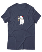 T-Shirt Αντρικό - Sagittarius Cat - Color Thumbnail Μπλε Γκρι