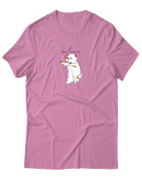 T-Shirt Αντρικό - Sagittarius Cat - Color Thumbnail Ροζ