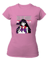 T-Shirt Στενή Γραμμή Γυναικείο - Sailor Mars - Color Thumbnail Ροζ