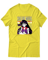 T-Shirt  Γυναικείο - Sailor Mars - Color Thumbnail Κίτρινο
