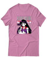 T-Shirt  Γυναικείο - Sailor Mars - Color Thumbnail Ροζ