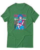 T-Shirt Αντρικό - Sailor Mercury - Color Thumbnail Πράσινο