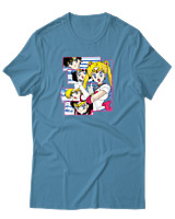 T-Shirt  Γυναικείο - Sailor Moon - Color Thumbnail Τυρκουάζ