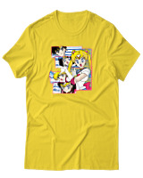 T-Shirt  Γυναικείο - Sailor Moon - Color Thumbnail Κίτρινο Χρυσό