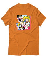 T-Shirt  Γυναικείο - Sailor Moon - Color Thumbnail Πορτοκαλί