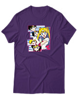 T-Shirt  Γυναικείο - Sailor Moon - Color Thumbnail Μώβ